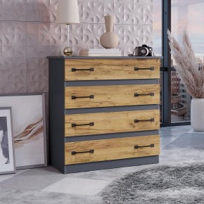 Комод Лофт (графит/крафт) в Муравленко - muravlenko.ok-mebel.com | фото 3
