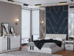 МАГНОЛИЯ Комод (Белый глянец/Белый) в Муравленко - muravlenko.ok-mebel.com | фото 3