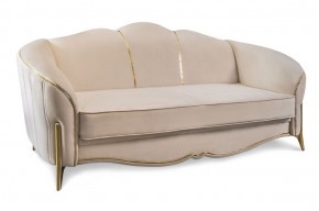 Комплект мягкой мебели Lara 3-1-1 с раскладным механизмом (бежевый/золото) в Муравленко - muravlenko.ok-mebel.com | фото 2