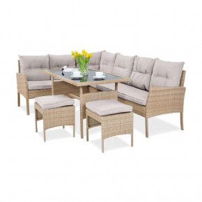 Комплект плетеной мебели AFM-107B Beige (3 кор.) в Муравленко - muravlenko.ok-mebel.com | фото 3