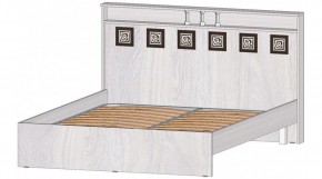 КОСТА-РИКА Кровать 1600 с основанием (анкор светлый) в Муравленко - muravlenko.ok-mebel.com | фото