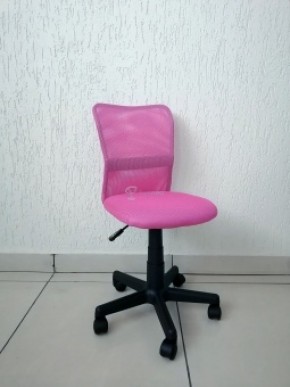 Кресло Barneo K-401 детское (розовая ткань/сетка) в Муравленко - muravlenko.ok-mebel.com | фото