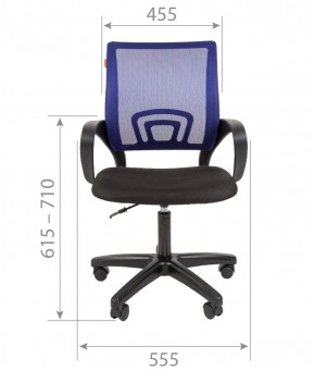Кресло для оператора CHAIRMAN 696  LT (ткань стандарт 15-21/сетка TW-01) в Муравленко - muravlenko.ok-mebel.com | фото 4