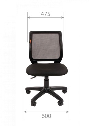 Кресло для оператора CHAIRMAN 699 Б/Л (ткань стандарт/сетка TW-01) в Муравленко - muravlenko.ok-mebel.com | фото 6
