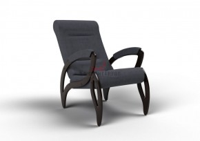 Кресло для отдыха Зельден 20-Т-ГР (ткань/венге) ГРАФИТ в Муравленко - muravlenko.ok-mebel.com | фото
