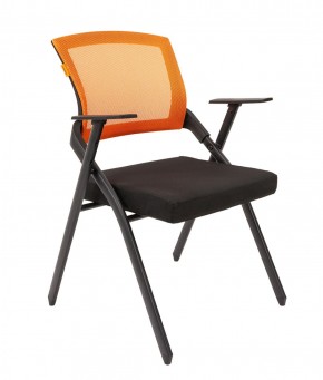 Кресло для посетителей CHAIRMAN NEXX (ткань стандарт черный/сетка DW-66) в Муравленко - muravlenko.ok-mebel.com | фото