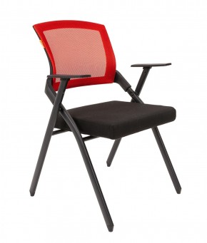 Кресло для посетителей CHAIRMAN NEXX (ткань стандарт черный/сетка DW-69) в Муравленко - muravlenko.ok-mebel.com | фото 1
