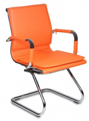 Кресло для посетителя Бюрократ CH-993-Low-V/orange оранжевый в Муравленко - muravlenko.ok-mebel.com | фото