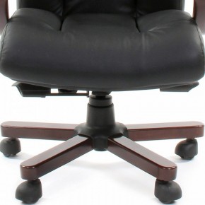 Кресло для руководителя Chairman 421 черный/орех темный, черный в Муравленко - muravlenko.ok-mebel.com | фото 4