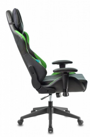Кресло игровое Бюрократ VIKING 5 AERO LGREEN черный/салатовый в Муравленко - muravlenko.ok-mebel.com | фото 3