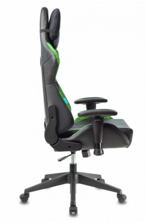 Кресло игровое Бюрократ VIKING 5 AERO LGREEN черный/салатовый в Муравленко - muravlenko.ok-mebel.com | фото 8