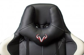 Кресло игровое Бюрократ VIKING 5 AERO WHITE черный/белый в Муравленко - muravlenko.ok-mebel.com | фото 6