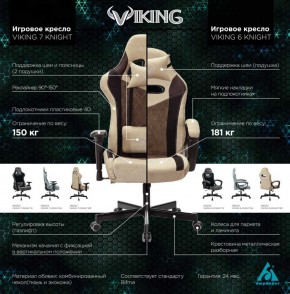Кресло игровое Бюрократ VIKING 6 KNIGHT BL FABRIC синий в Муравленко - muravlenko.ok-mebel.com | фото 5