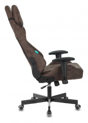 Кресло игровое Бюрократ VIKING KNIGHT LT10 FABRIC коричневый в Муравленко - muravlenko.ok-mebel.com | фото 2