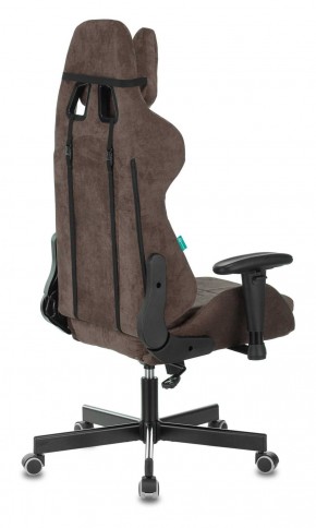 Кресло игровое Бюрократ VIKING KNIGHT LT10 FABRIC коричневый в Муравленко - muravlenko.ok-mebel.com | фото 5