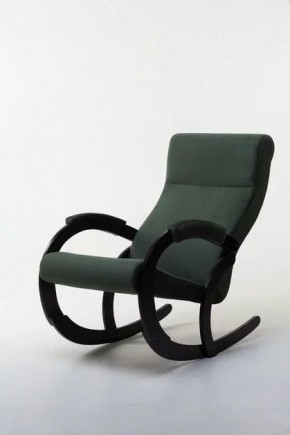 Кресло-качалка КОРСИКА 34-Т-AG (зеленый) в Муравленко - muravlenko.ok-mebel.com | фото