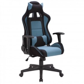 Кресло компьютерное BRABIX "GT Racer GM-100" (черное/голубое) 531818 в Муравленко - muravlenko.ok-mebel.com | фото