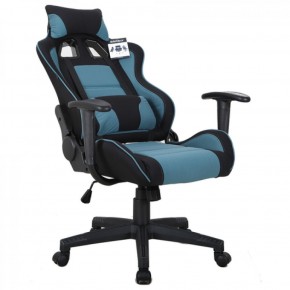 Кресло компьютерное BRABIX "GT Racer GM-100" (черное/голубое) 531818 в Муравленко - muravlenko.ok-mebel.com | фото 4