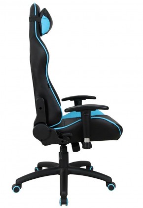 Кресло компьютерное BRABIX "GT Master GM-110" (черное/голубое) 531928 в Муравленко - muravlenko.ok-mebel.com | фото 3