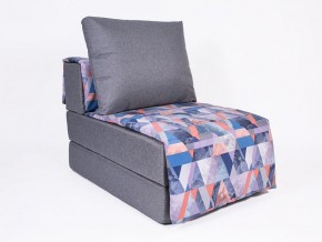 Кресло-кровать бескаркасное Харви (серый-сноу деним) в Муравленко - muravlenko.ok-mebel.com | фото