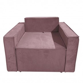 Кресло-кровать Принц КК1-ВР (велюр розовый) в Муравленко - muravlenko.ok-mebel.com | фото 1