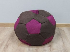 Кресло-мешок Мяч S (Savana Chocolate-Savana Berry) в Муравленко - muravlenko.ok-mebel.com | фото 1
