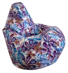 Кресло-мешок Цветы L в Муравленко - muravlenko.ok-mebel.com | фото