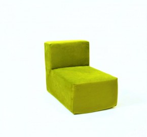 Кресло-модуль бескаркасное Тетрис 30 (Зеленый) в Муравленко - muravlenko.ok-mebel.com | фото