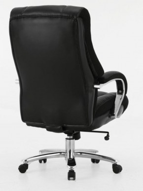 Кресло офисное BRABIX PREMIUM "Bomer HD-007" (рециклированная кожа, хром, черное) 531939 в Муравленко - muravlenko.ok-mebel.com | фото 4