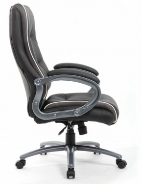 Кресло офисное BRABIX PREMIUM "Strong HD-009" (экокожа черная, ткань серая) 531945 в Муравленко - muravlenko.ok-mebel.com | фото 3