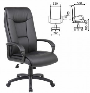 Кресло офисное BRABIX PREMIUM "Work EX-513" (экокожа, черное) 531943 в Муравленко - muravlenko.ok-mebel.com | фото 2