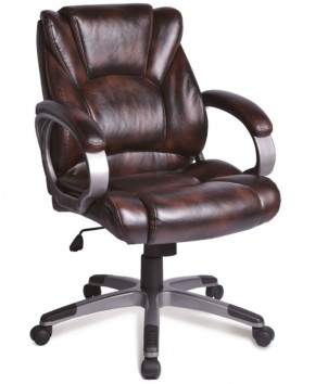 Кресло офисное BRABIX "Eldorado EX-504" (коричневое) 530875 в Муравленко - muravlenko.ok-mebel.com | фото