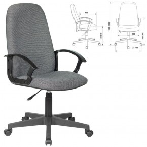 Кресло офисное BRABIX "Element EX-289", ткань, серое, 532093 в Муравленко - muravlenko.ok-mebel.com | фото 2