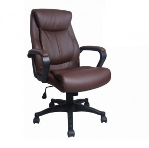 Кресло офисное BRABIX "Enter EX-511" (экокожа/коричневая) 531163 в Муравленко - muravlenko.ok-mebel.com | фото