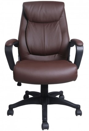 Кресло офисное BRABIX "Enter EX-511" (экокожа/коричневая) 531163 в Муравленко - muravlenko.ok-mebel.com | фото 3