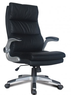 Кресло офисное BRABIX "Fregat EX-510" (рециклированная кожа, черное) 530863 в Муравленко - muravlenko.ok-mebel.com | фото 1