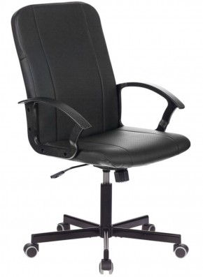 Кресло офисное BRABIX "Simple EX-521" (экокожа, черное) 532103 в Муравленко - muravlenko.ok-mebel.com | фото 1