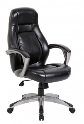 Кресло офисное BRABIX "Turbo EX-569" (экокожа, спортивный дизайн, черное) 531014 в Муравленко - muravlenko.ok-mebel.com | фото 1