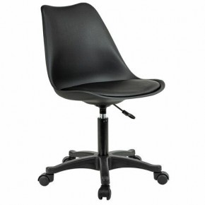 Кресло стул BRABIX "Eames MG-310 PL", пластик черный, экокожа черная, 532927 в Муравленко - muravlenko.ok-mebel.com | фото 2