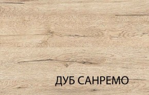 Кровать 140, OSKAR , цвет дуб Санремо в Муравленко - muravlenko.ok-mebel.com | фото 4