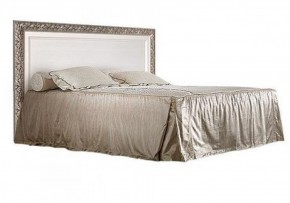 Кровать 2-х спальная (1,4 м) Тиффани штрих-лак/серебро (ТФКР140-1) в Муравленко - muravlenko.ok-mebel.com | фото