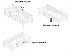 Кровать 2-х ярусная Сонечка с бортиками (лестница наклонная) в Муравленко - muravlenko.ok-mebel.com | фото 4