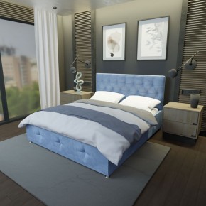 Кровать Афины Решетка+ПМ (1600) *БЕЗ ДНА в Муравленко - muravlenko.ok-mebel.com | фото