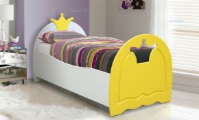 Кровать детская Корона (800*1600) МДФ матовый в Муравленко - muravlenko.ok-mebel.com | фото 1