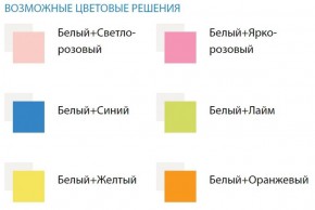 Кровать детская Облака №1 (700*1400) ЛДСП в Муравленко - muravlenko.ok-mebel.com | фото 2