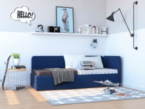 Кровать-диван Leonardo 160*70 (Синий) в Муравленко - muravlenko.ok-mebel.com | фото 6