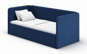 Кровать-диван Leonardo 160*70 (Синий) + боковина в Муравленко - muravlenko.ok-mebel.com | фото