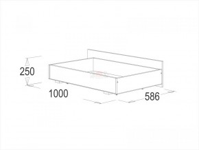 Кровать двойная Ольга 1Н + 2-а ящика (1600*2000) в Муравленко - muravlenko.ok-mebel.com | фото 3