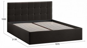 Кровать двуспальная Джоли с ПМ Тип 1 в Муравленко - muravlenko.ok-mebel.com | фото 4