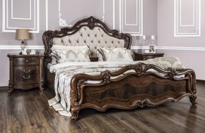 Кровать двуспальная Илона с мягким изголовьем (1800) караваджо в Муравленко - muravlenko.ok-mebel.com | фото 1